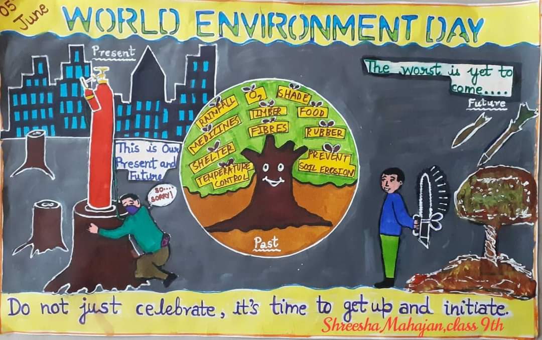 Indus Valley Public School - IVPS CBSE School World Environment Day Lucknow